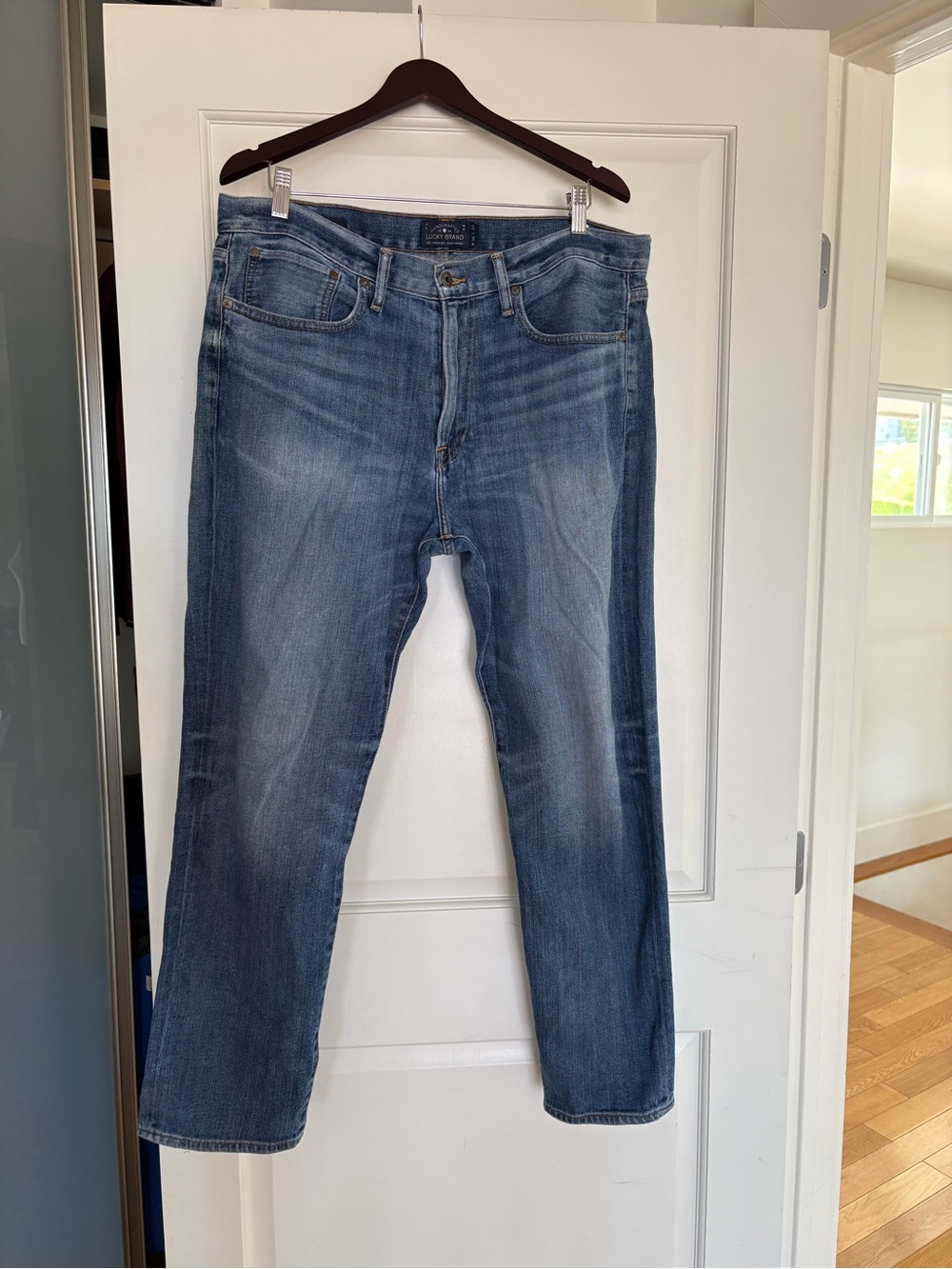 Lucky Brand 121 Heritage Slim Men’s Jeans Light Wash 36x30